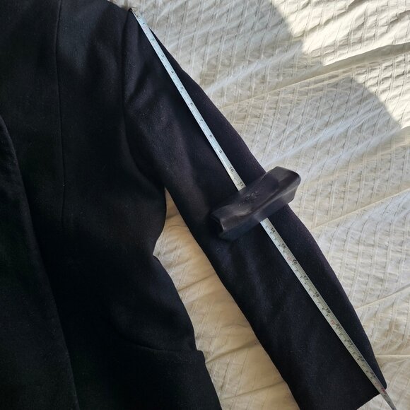 Aritzia Wilfred Cocoon Wool Coat - 2018 - Dark Charcoal - Sz XS - Picture 16 of 16